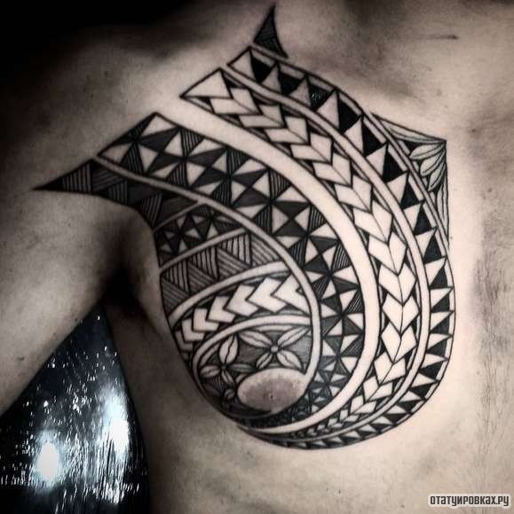 Фотография татуировки под названием «Еще один узор»
