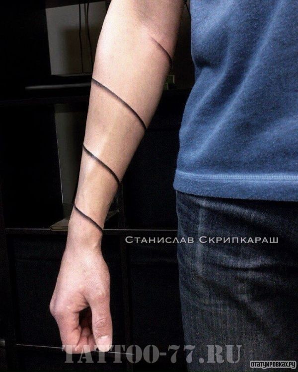 Татуировка спираль