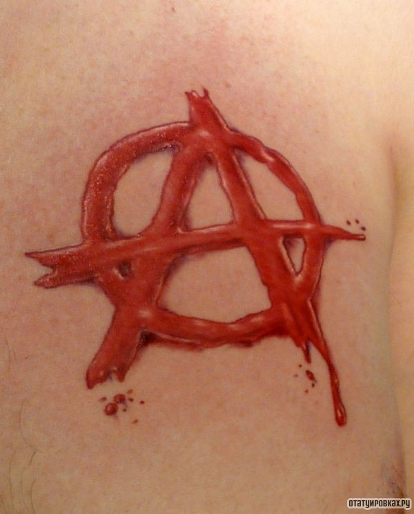 Татуировка анархия
