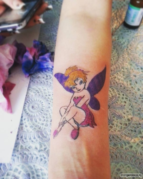 Татуировка фея