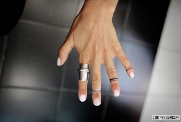 Татуировка кольцо