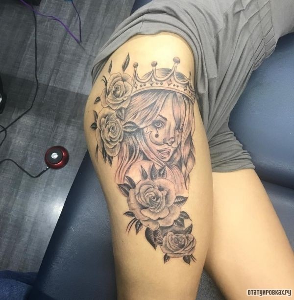 Татуировка королева