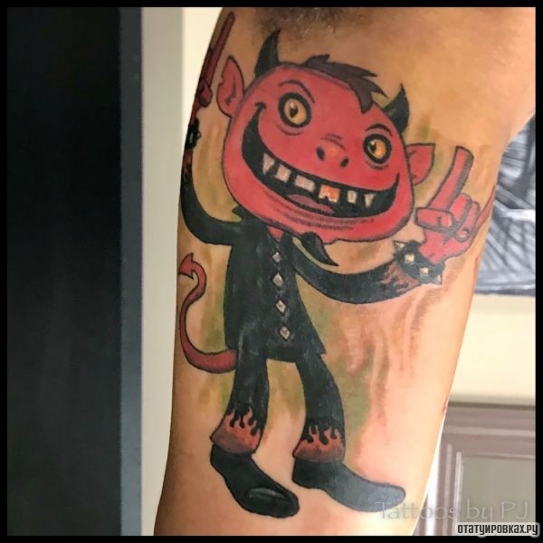 Татуировка сатана