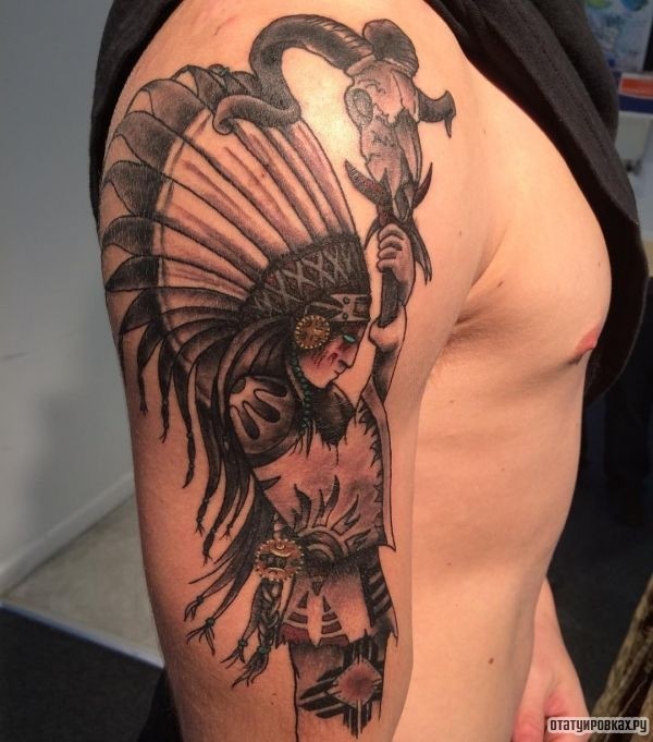 Татуировка шаман