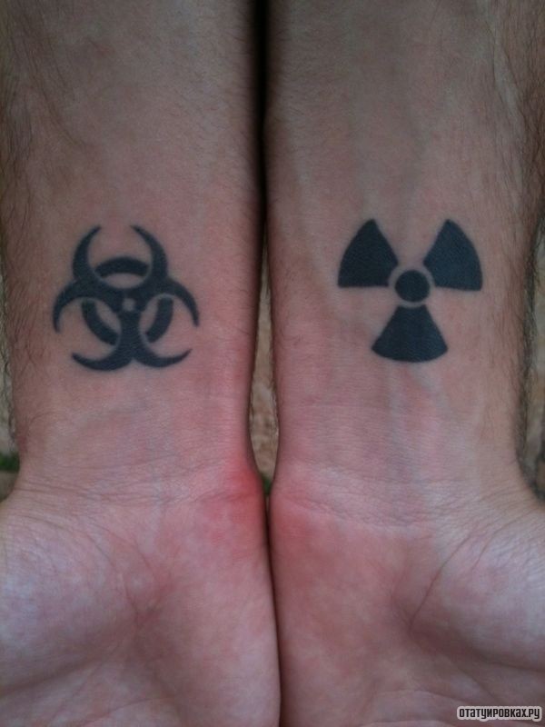 Татуировка радиация