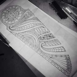 полинезийские татуировки фото, эскиз