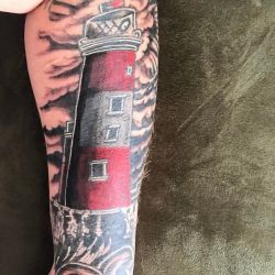 Татуировка маяк фото