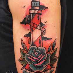 татуировка маяк фото