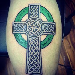 фото тату кельтский крест