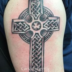Татуировки кельтский крест фото