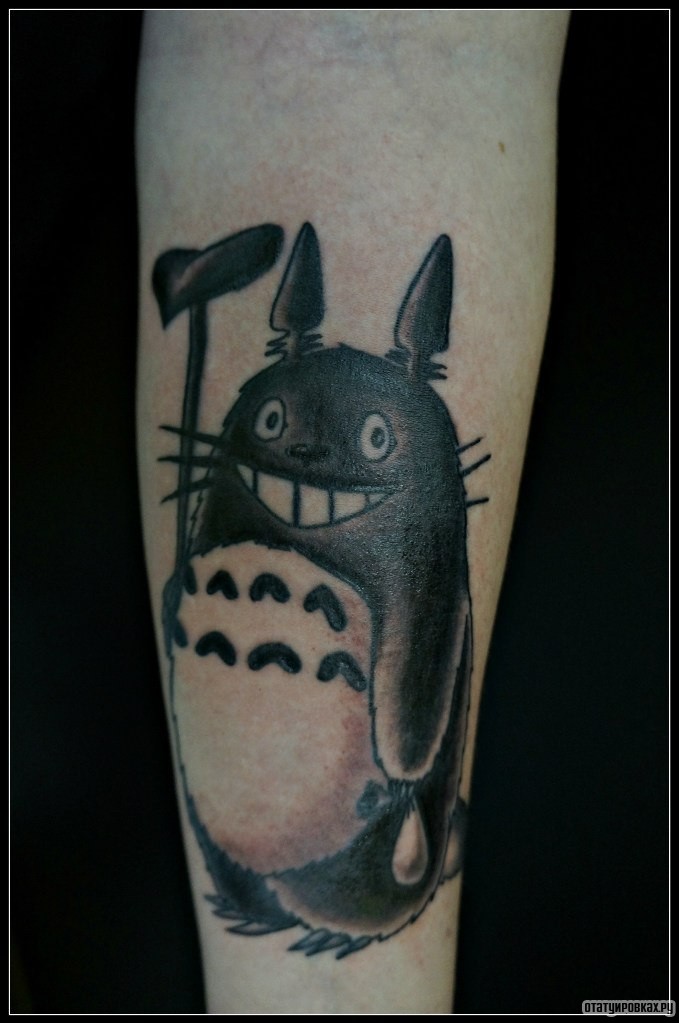 Фотография татуировки под названием «Кролик»