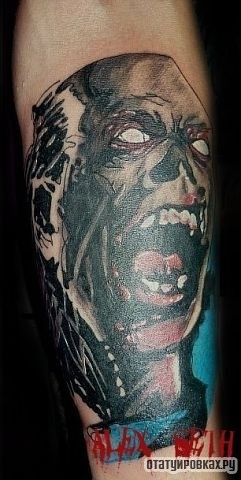 Фотография татуировки под названием «Ужасная тату»