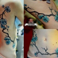 Сакура в голубом цвете мастера Анютка Озерова