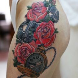 Розы, часы, кинопленка мастера Ксения Aleida
