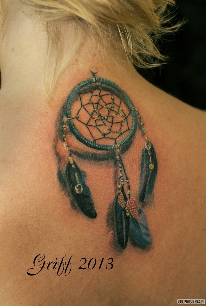 Фотография татуировки под названием «Ловитель снов»