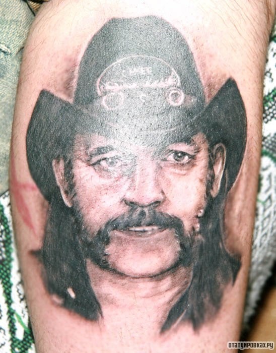Фотография татуировки под названием «Тату ковбоя»