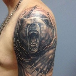Смысл татуировок с медведем