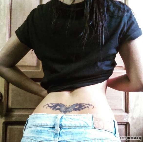 Фотография татуировки под названием «Узор темный»