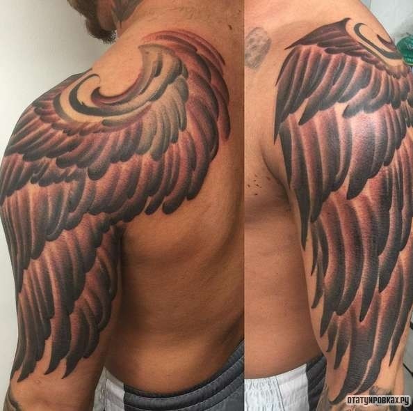 Татуировки крыльев