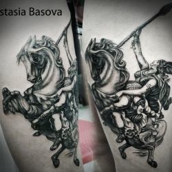 валькирия на коне мастера Анастасия Басова