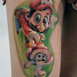Марио и гриб