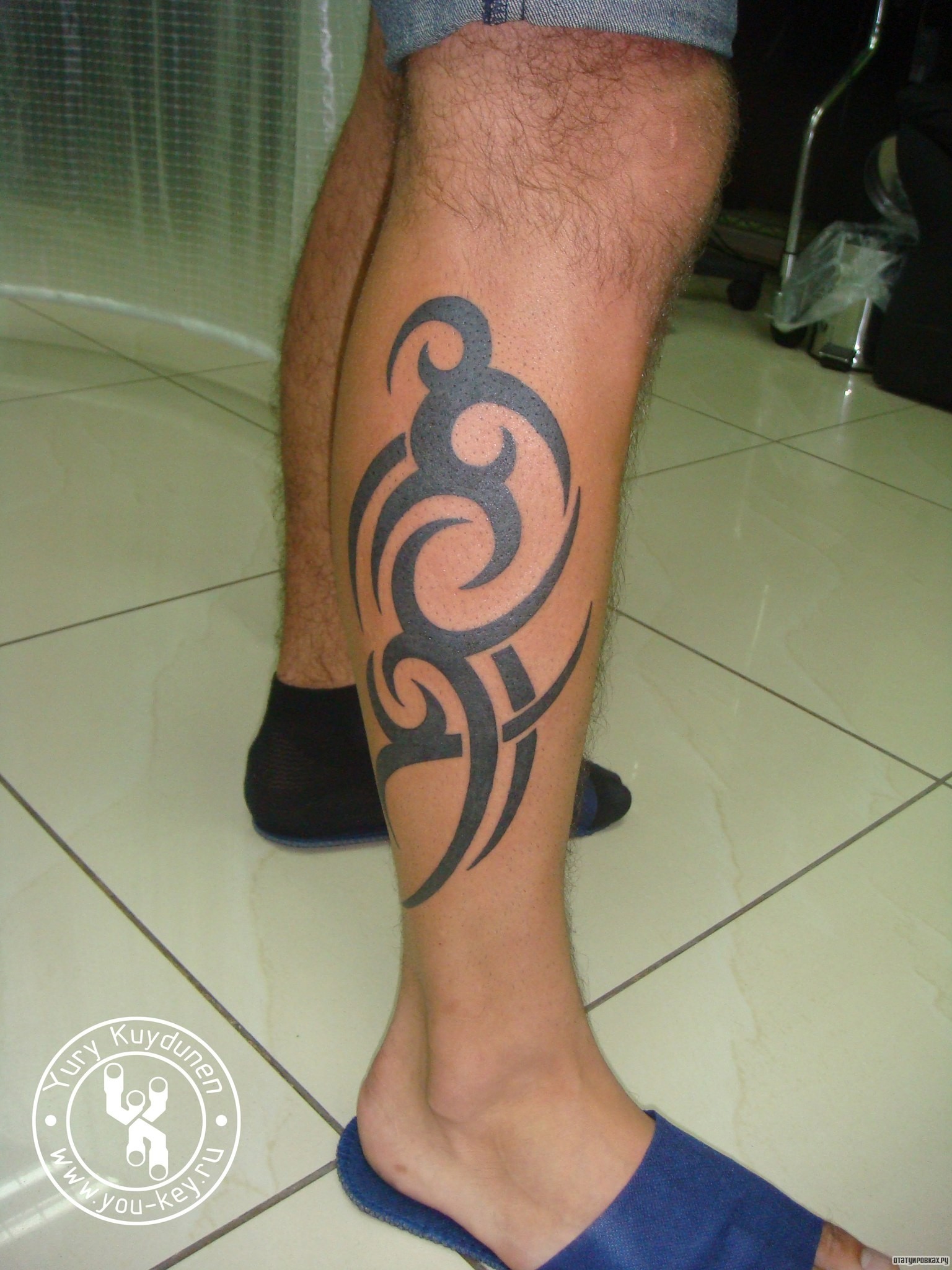 Фотография татуировки под названием «Трайбл узор»
