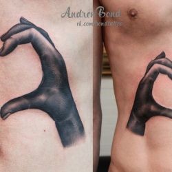 Руки показывающие сердце мастера Андрей Бондаренко