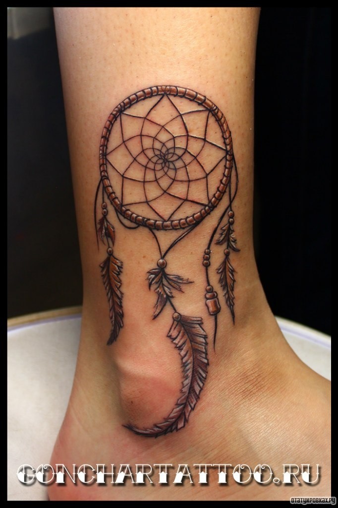 Фотография татуировки под названием «Ловец снов»